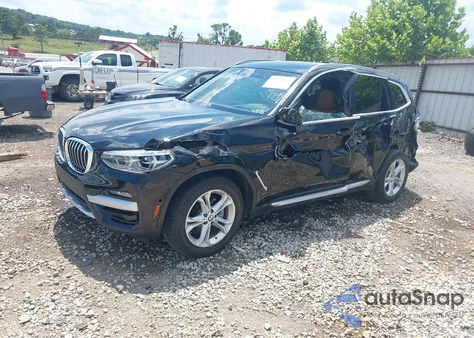 2020 BMW X3 xDrive30I from USA, damaged, VIN 5UXTY5C05LLT38641